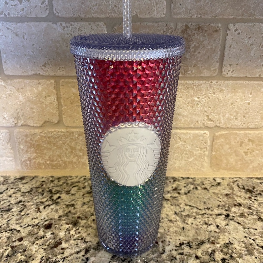 Starbucks RARE Rainbow Tumbler